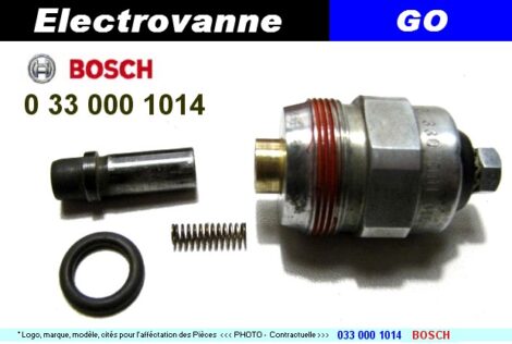 Electrovanne BOSCH arrêt moteur - CITROEN CX 2.5L Turbo diesel (dépannage)