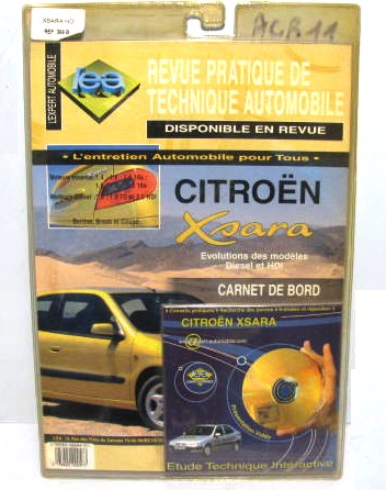 Catalogue CD vidéo CITROEN Xsara essence diesel