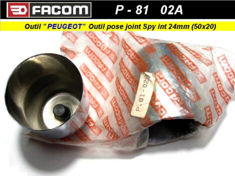 Outil FACOM P81-02A - Spécifique pose joint Spy Peugeot & autres de 50 mm à 60 mm (atelier)