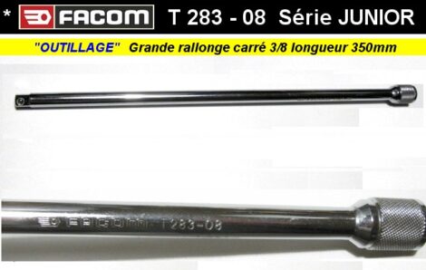 Outil Facom rallonge 350mm embout carré moleté 3/8 Junior (outillage atelier)