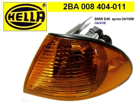 Feu clignotant avant gauche orange BMW E46 série 3 1998