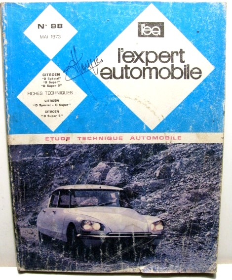 CITROEN D Super 5 1973  Revue technique LEA 88