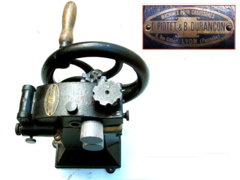 VINTAGE - PIOTET & DURANCON - Machine pour Chaussures – Image 2
