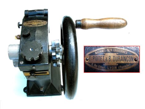 VINTAGE - PIOTET & DURANCON - Machine pour Chaussures