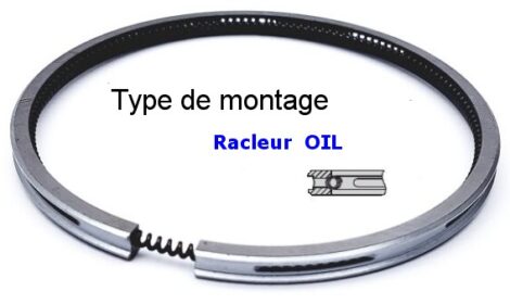 Segments Moteur - Peugeot 204 304 Diesel - 78mm 1.75 x 2 x 3mm - TRW (collection) – Image 2