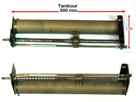 Acompte 50€ - Rhéostat coulissant tambour 600 mm de long diamètre 75 mm (vente sur place) – Image 2