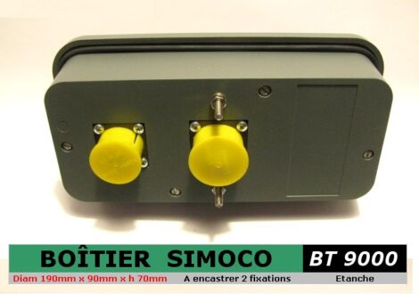Boitier de contrôle audio - Cadran étanche - SIMOCO BT9000 - Radiocommunication – Image 2