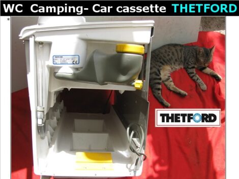 WC camping car - THETFORD à cassette - 12 volts modéle - C2 LH A-MKT D3 – Image 2