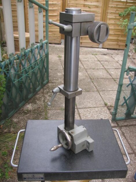 Acompte 50€ - Marbre de Métrologie 400x300mm avec support colonne (Vente sur place) – Image 2