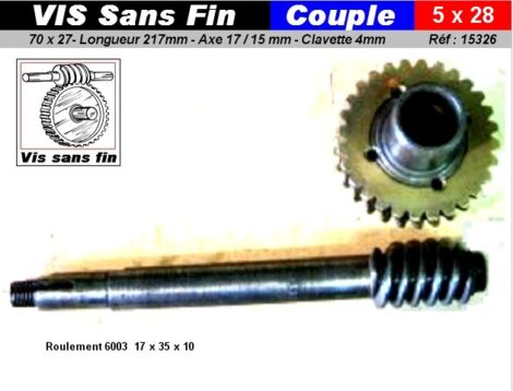 15326 VIS SF 5X28