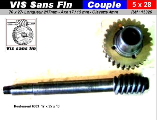 15326 VIS SF 5X28