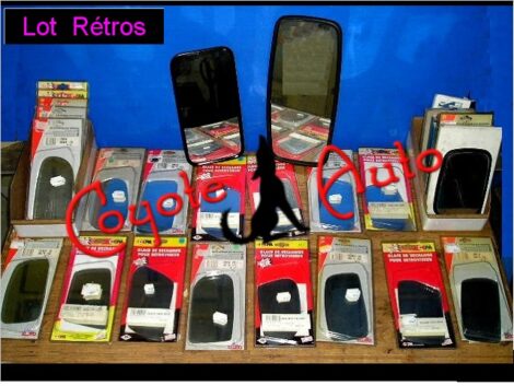 LOT VERRE RETRO